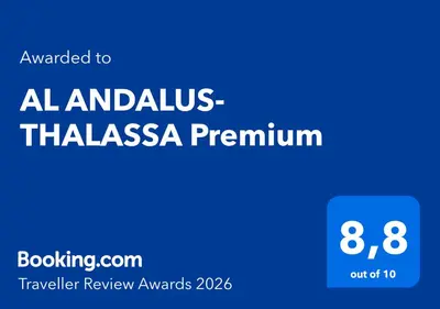 Certificado, premio, señal o documento que está expuesto en AL ANDALUS-THALASSA Premium