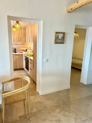 Una cocina o zona de cocina en AguaCabana