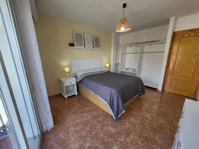 Cama o camas de una habitación en Apartamento