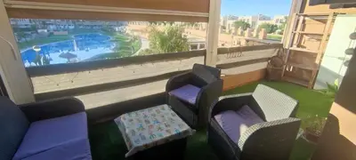 Zona de estar de La Casina de Retamar