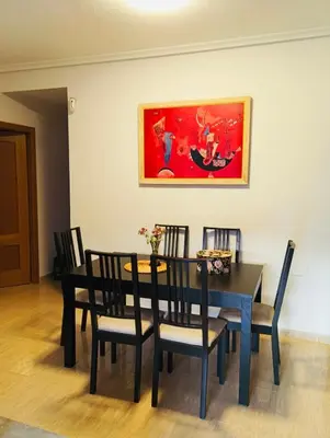 Zona de estar de La Casa del Violín