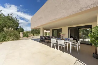 Un balcón o terraza de AlmeriaSuite Vera Luxury Homes
