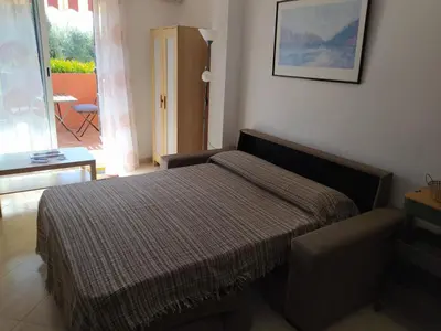 Cama o camas de una habitación en Apartamento FKK Parquevera III