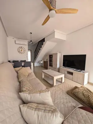 Una televisión o centro de entretenimiento en Villa Terreros 67