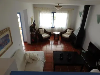 Zona de estar de Casa Amanecer