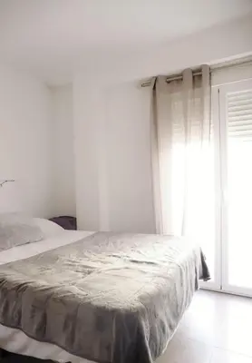 Cama o camas de una habitación en Tourist apartment in San Miguel beach - Zapillo