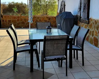 Zona de estar de Casita-1 To 5Guests-Pool-Patio-Bbq-Parking