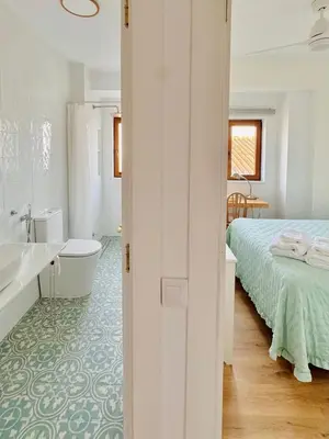 Cama o camas de una habitación en Placeta Serna La Buena Vista