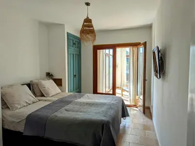 Cama o camas de una habitación en Villa Oasis