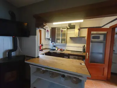 Una cocina o zona de cocina en El capricho de Trevélez