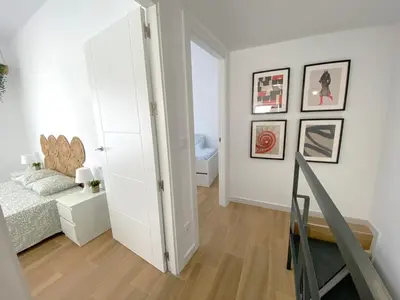 Cama o camas de una habitación en Casa Boubous