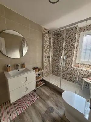 Un baño de Ático Duplex Villa Africa