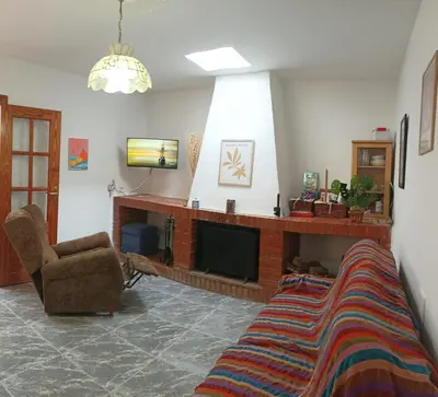 Zona de estar de Casa Rural en Padules GR