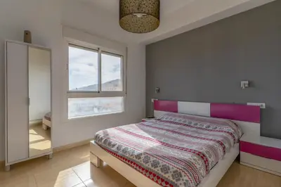 Cama o camas de una habitación en Apartamento Aire Mediterráneo R&R