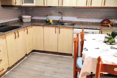 Una cocina o zona de cocina en Apartamento en Ejido Centro