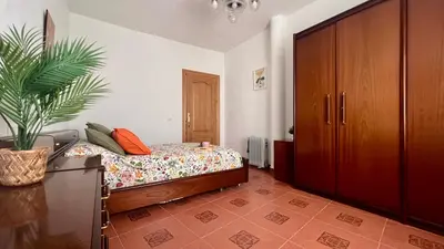 Cama o camas de una habitación en Casa Rural Alcubillas