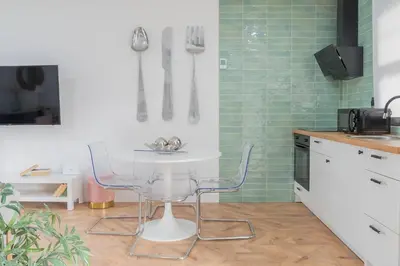 Una cocina o zona de cocina en Palmeral playa