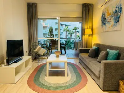 Zona de estar de Golf and Sea Oasis
