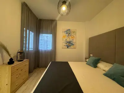 Cama o camas de una habitación en Golf and Sea Oasis
