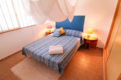 Cama o camas de una habitación en Apartamento San José