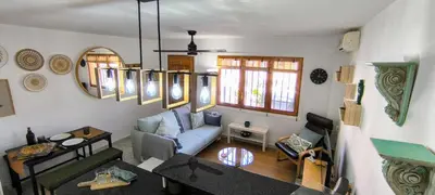 Zona de estar de Sea Breeze Apartment, Vera Beach