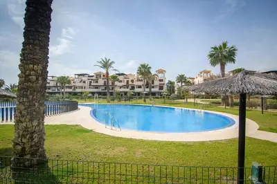 Piscina en o cerca de Mediterranea 11 Vera Playa Jardines tus momentos frente al mar