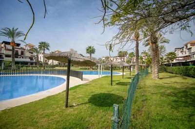 Piscina en o cerca de Mediterranea 11 Vera Playa Jardines tus momentos frente al mar