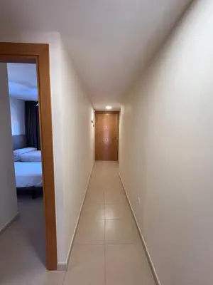 Cama o camas de una habitación en apartamento piscina privada
