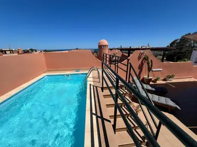 Piscina en o cerca de apartamento piscina privada