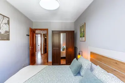 Cama o camas de una habitación en Casa Valparaíso R&R