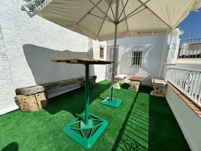Un balcón o terraza de Aires de la Alpujarra