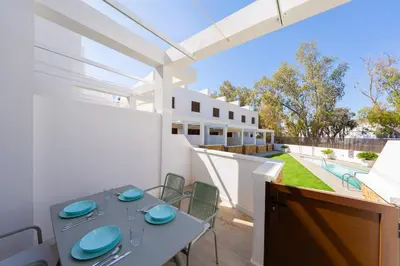 Un balcón o terraza de Casa Izar