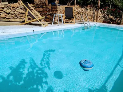 Piscina en o cerca de Casa Rural en Ohanes, 1 dormitorio - El Cortijo Escondido, La Rosa