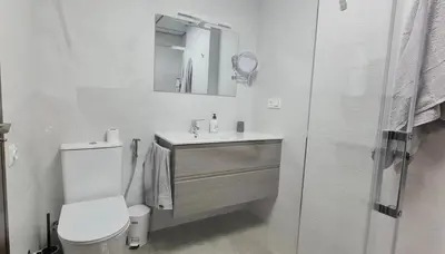 Un baño de Apartamento con Piscina