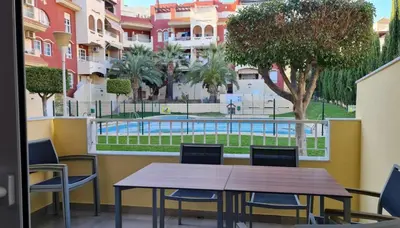 Piscina en o cerca de Apartamento con Piscina