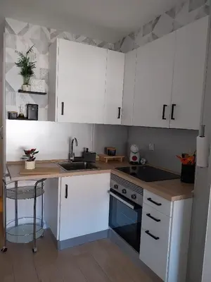 Una cocina o zona de cocina en Apartamento La Bahia