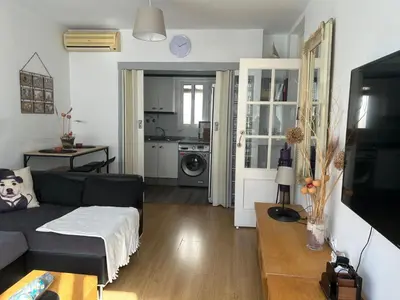 Una cocina o zona de cocina en Vista Puerto