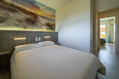 Cama o camas de una habitación en R2311 Parque Vera 5 Vera Playa Almería
