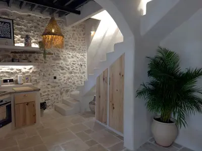 Una cocina o zona de cocina en La Boheme
