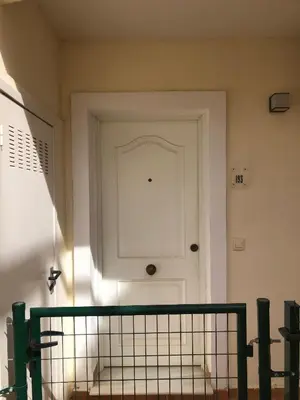 Plano de Apartamento TorreMar Natura Urbanización Naturista, Piscina Climatizada, Bajo con Jardín, Parking