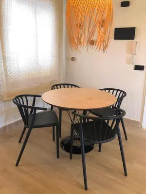 Plano de Apartamento TorreMar Natura Urbanización Naturista, Piscina Climatizada, Bajo con Jardín, Parking