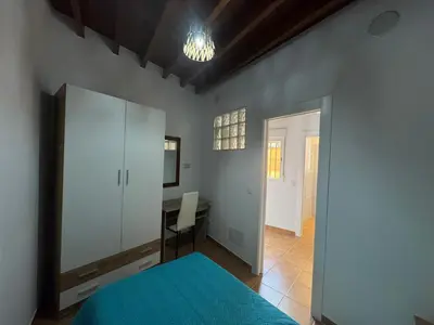 Cama o camas de una habitación en Casa Velarde - Garrucha