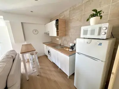 Una cocina o zona de cocina en Sol, centro y playa