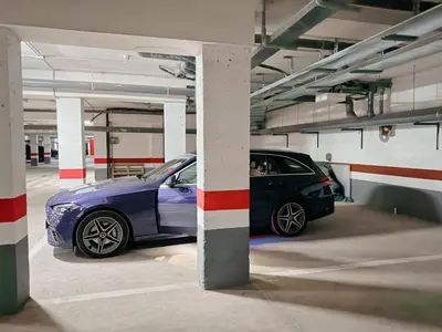 Plano de Ático Dúplex con Jacuzzi en Vera Playa y parking cubierto enorme