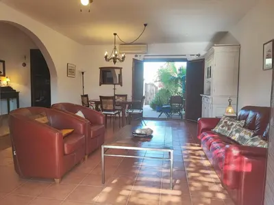 Zona de estar de Casa Eck San Jose
