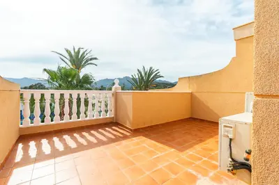 Un balcón o terraza de Duplex de 3 habitaciones en Terreros - By Aloha Palma