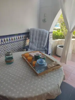 Zona de estar de VERA BEACH - Beachside with pool, wifi and AC