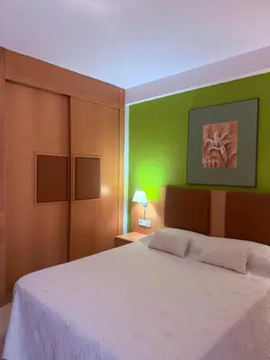 Cama o camas de una habitación en Preciso atico con jacuzzi en Laguna Beach