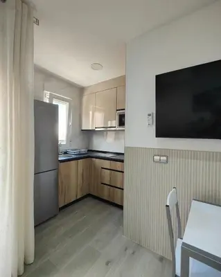 Una cocina o zona de cocina en Apto BRISAS DEL CABO, Cabo de Gata, Almería
