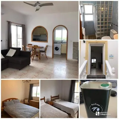 Cama o camas de una habitación en Casa PAYA ex casa Benedict